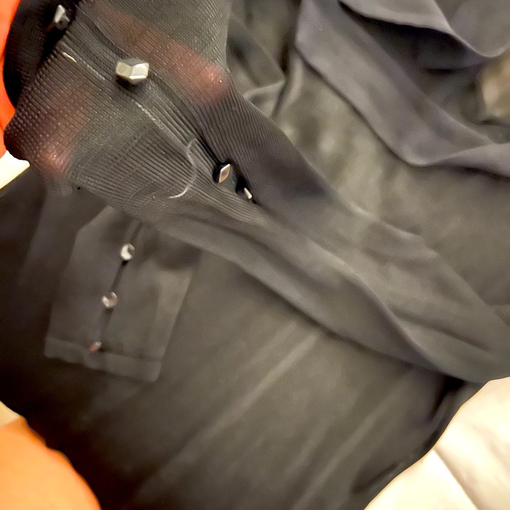 The limited black tie shirt